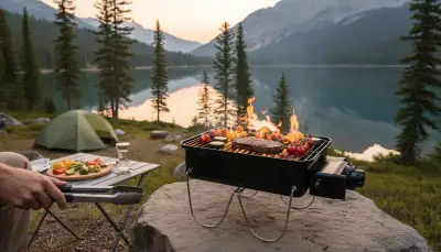 Dein mobiler Grill für unterwegs