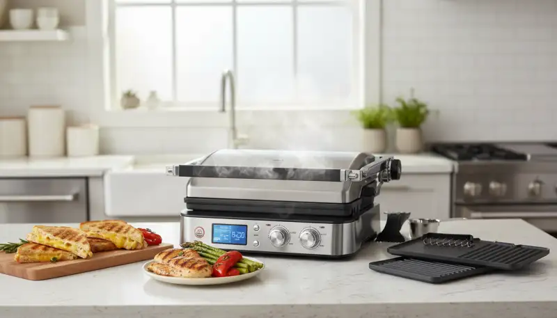 Der Kontaktgrill: Vielseitiger Küchenhelfer