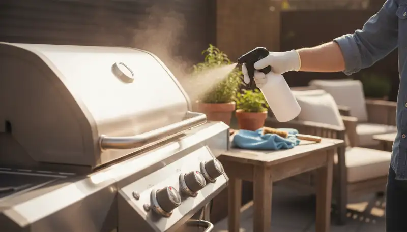 Edelstahl Grill reinigen: Glanz erhalten