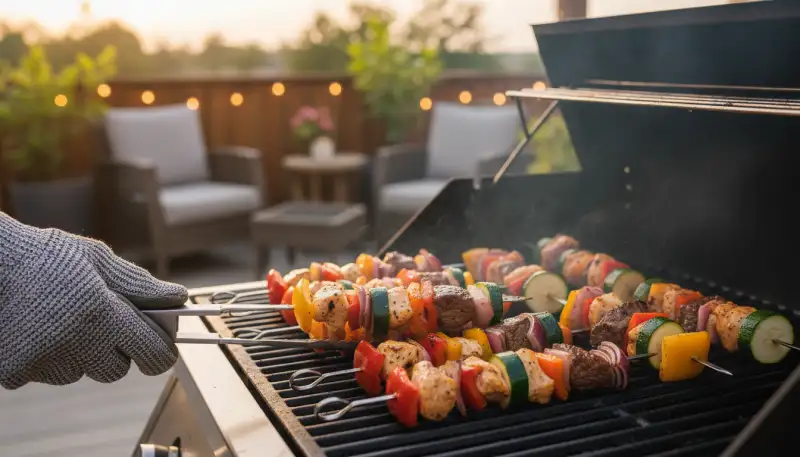 Edelstahl Grillspieße: Vielfalt am Rost