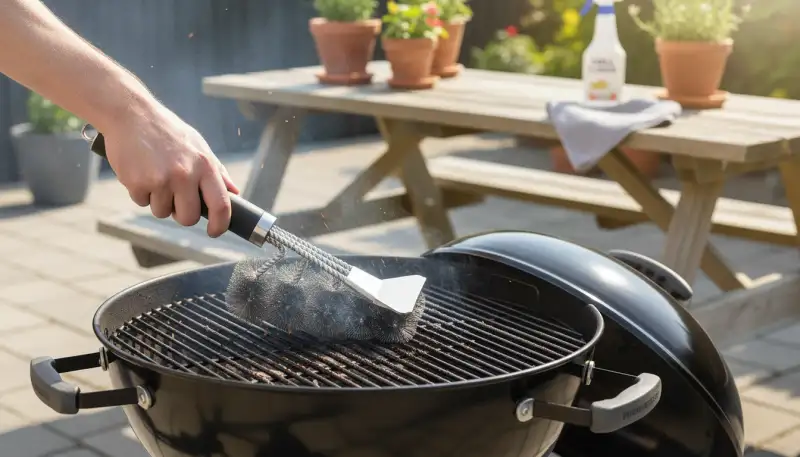 Holzkohlegrill reinigen: So geht's richtig
