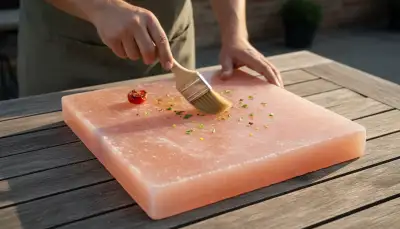 Salzplatte: Pflege für lange Freude