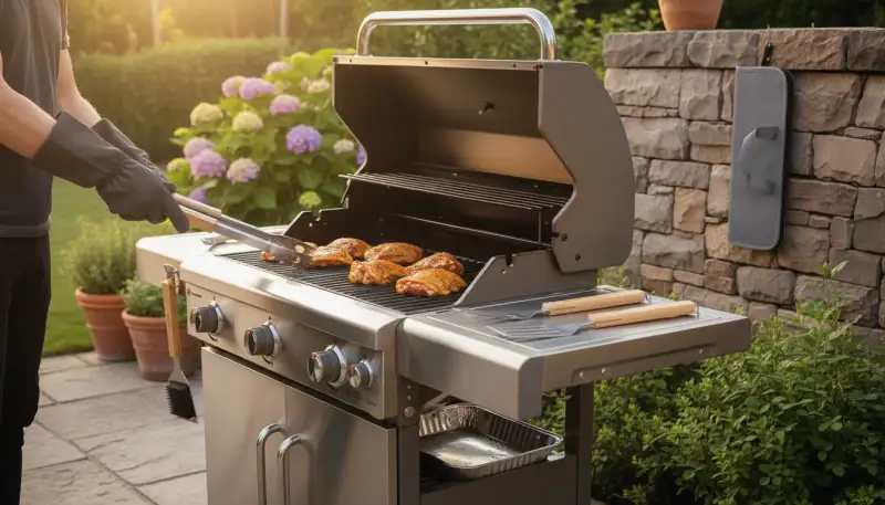 Sicher grillen: Fettbrand verhindern