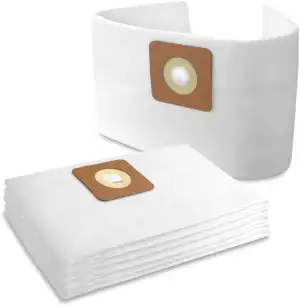 MisterVac | 5 Staubsaugerbeutel kompatibel mit Kärcher AD 2 Aschesauger 1.629-71