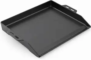 GFTIME 48x36cm Gusseisen Plancha Grillplatte, Universelle Grillplatte für RÖSLE 