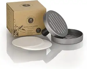 Buddy´s BBQ - Burgerpresse, Hamburgerpresse, Burger Patties, Hamburger, Gemüseburger, Antihaft, A...