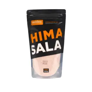 Purasana® Himalaya Salz Fein 500g – 100% Reines Steinsalz aus Punjab Pakistan – 