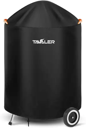Tavaler Kugelgrill Abdeckung Wetterfest, 420D Oxford Gewebe Grillabdeckung für W