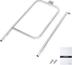 GFTIME 65032 Brenner Edelstahl für Weber Q300, Q320, Q3000, Q3200, 404341, 57060001, 586002 Gasgrill