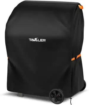 Tavaler Grillabdeckung Wetterfest-90x70x110 cm Grill Abdeckhaube 420D Oxford-Sto