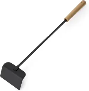onlyfire Holzkohleschieber Metall Aschekratzer mit Langem Griff 53 cm, Ascheschieber Zubehör für Holzkohle-Kugelgrill und andere Holzkohlegrills
