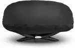 Onlyfire BBQ Grillabdeckung Abdeckhaube passt für Weber Baby Q, Q100 Q120 und Q1000 Gas-Grills, schw