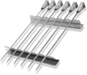Enders® SCHASCHLIKSPIESS-SET EDELSTAHL 8802, Grillspieße, Fleischspieße, Grill-Z