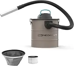 Aschesauger 1600W – Elektrischer Aschestaubsauger für Kamin und Grill – Saugen und Blasen – Hitzebes