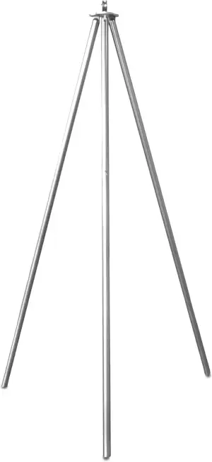 Grillrost.com Das Original Edelstahl Dreibeingrill | Schwenkgrill - klappbar mit