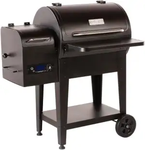 GEDA Grill Pelletsmoker 'Odin' 80°C - 265°C, Pelletgrill mit Direkt Feuer, Räuch