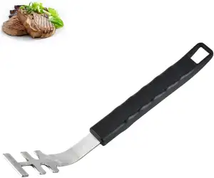 Grillrostheber,Edelstahlkopf Grillrost-Heber,Langer Griff Culinary Modular Grill