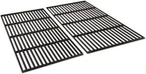 GRILLROSTPROFI 48 x 34 cm Grillrost Edelstahl Gusseisen emailliert für Weber Gen