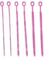 6-teiliges Strohhalm-Reiniger-Bürsten-Set, 32,6 cm Reinigungsbürste, extra lang, wiederverwendbar...