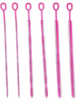 6-teiliges Strohhalm-Reiniger-Bürsten-Set, 32,6 cm Reinigungsbürste, extra lang,