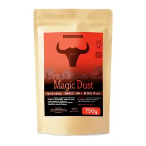 Magic Dust 750g, BBQ-Rub Gewürzmischung zum Grillen, XXL-Vorteilspack, Magic-Rub