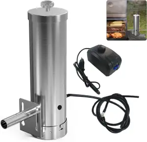 Kaltrauchgenerator aus Edelstahl, Rauchgenerator mit Pumpe, Raucherzeuger für Rä