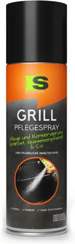 Spraytive 1 x 500ml Grill-Pflegespray - BBQ Grill-Reiniger - Pflegt & Konserviert Grillroste, Pfa...