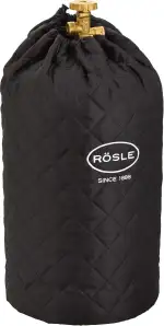 RÖSLE Abdeckhaube für Gasflasche mit 11 kg Füllgewicht, Schutzhülle, 100% Polyester, mit praktisc...