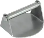 Smasher Burger Presse 900g schwer Edelstahl XXL Gastro Burgersmasher Fleischklopfer