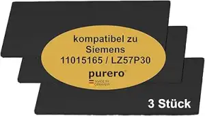 kompatibler Aktivkohle-Filter für Siemens 11015165 / LZ57P30 (3 Stück) – regener