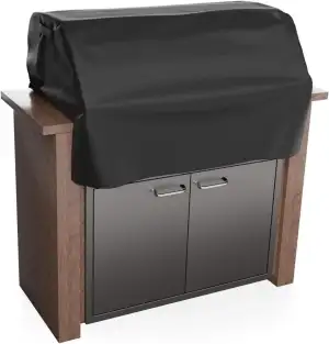 BBQ Grill Abdeckung Outdoor Wasserdicht Eingebaute Grill Top Abdeckung Integrier