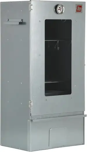 ITA Räucherofen 7002 - Premium Räucherschrank aus Edelstahl - 3 Etagen 81 cm - S