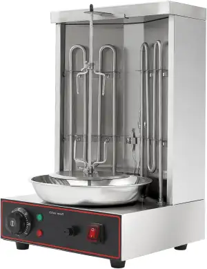 3000W Elektrisch Dönergrill, Vertikalgrill Kebap Grill Gyrosgrill Tischgrill BBQ