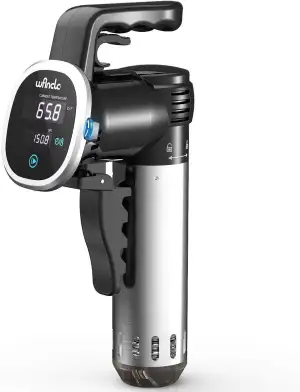 Wancle Sous Vide Präzisionskochtopf Immersion Zirkulator (Schwarz)