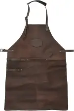 MApBer Lederschürze, Grillschürze, Ofenschürze, Gartenschürze, Leder Schürze