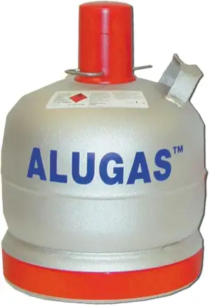 ALU Camping Propan Gas Flasche 6kg NEU