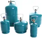 rg-vertrieb Leere befüllbare Befüllbare Propangasflasche für Camping & Grill Gasbrenner Kochen Fl...