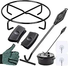 Deckelheber Dutch Oven Griffhaken, 26CM Dutch Haken, Feuertopf Deckelheber, Dutc