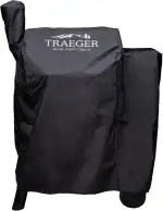 Traeger Grills BAC503 Grillabdeckung in voller Länge Grillzubehör - Pro 575/ Pro 22, Schwarz