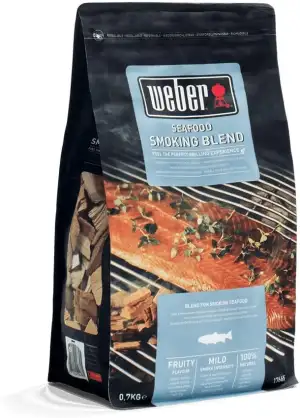 Weber Räucherchips (700g Packung) - für Fisch & Meeresfrüchte, Räucherchips-Misc