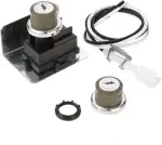 Piezo Gasanzünder Kit für Weber 67847 Igniter Kit Gasgrill Anzünder Ersatzteile für Weber Genesis 300 Series E-310 E320 E330 S310 S320 S330 300, Kompatibel mit Weber Gasgrills (2008-2010)