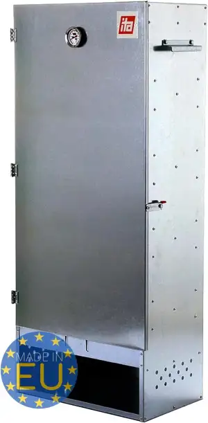 ITA Räucherofen 7003 - Premium XL Räucherschrank mit 3 Etagen 111 cm - Legierter