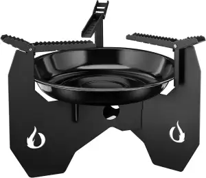 Onlyfire Dutch Oven Untergestell | Abnehmbar Gestell für Potjie, Kessel, Töpfe, 