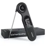Inkbird IHT-21K Fleischthermometer Grillthermometer Digitales, 0,5 Sekunden Schnelllesen, LCD Bil...