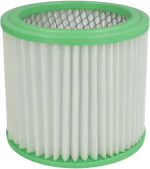 vhbw Faltenfilter kompatibel mit Navaris Aschesauger (10L 800W) Staubsauger - Fi