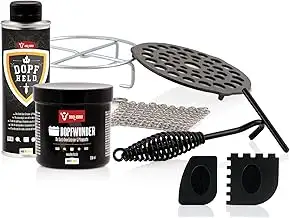 BBQ-Toro 8-teiliges Zubehör Set für Dutch Oven | mit Dopfheld, Dopfwunder, Grill