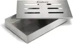 Enders® RÄUCHERBOX EDELSTAHL 8812 Räuchermehl, Räucherchips, Räucherpellets, Grill-Zubehör, Gasgrill BBQ, silber