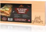 grillart® 2 Pack XL Grillbretter - Zedernholzbrett zum Grillen - Räucherbretter aus Zedernholz he...