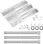 GFTIME Universal Edelstahl Brennerabdeckung Brenner Ersatzteile für Jamestown, Landmann, Enders, ...