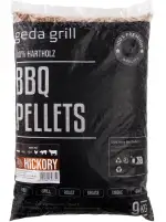 GEDA Grill 100% Hartholz Pellets, Grillpellets BBQ Pellets für Pelletsmoker, Pizzaofen, Räucherof...